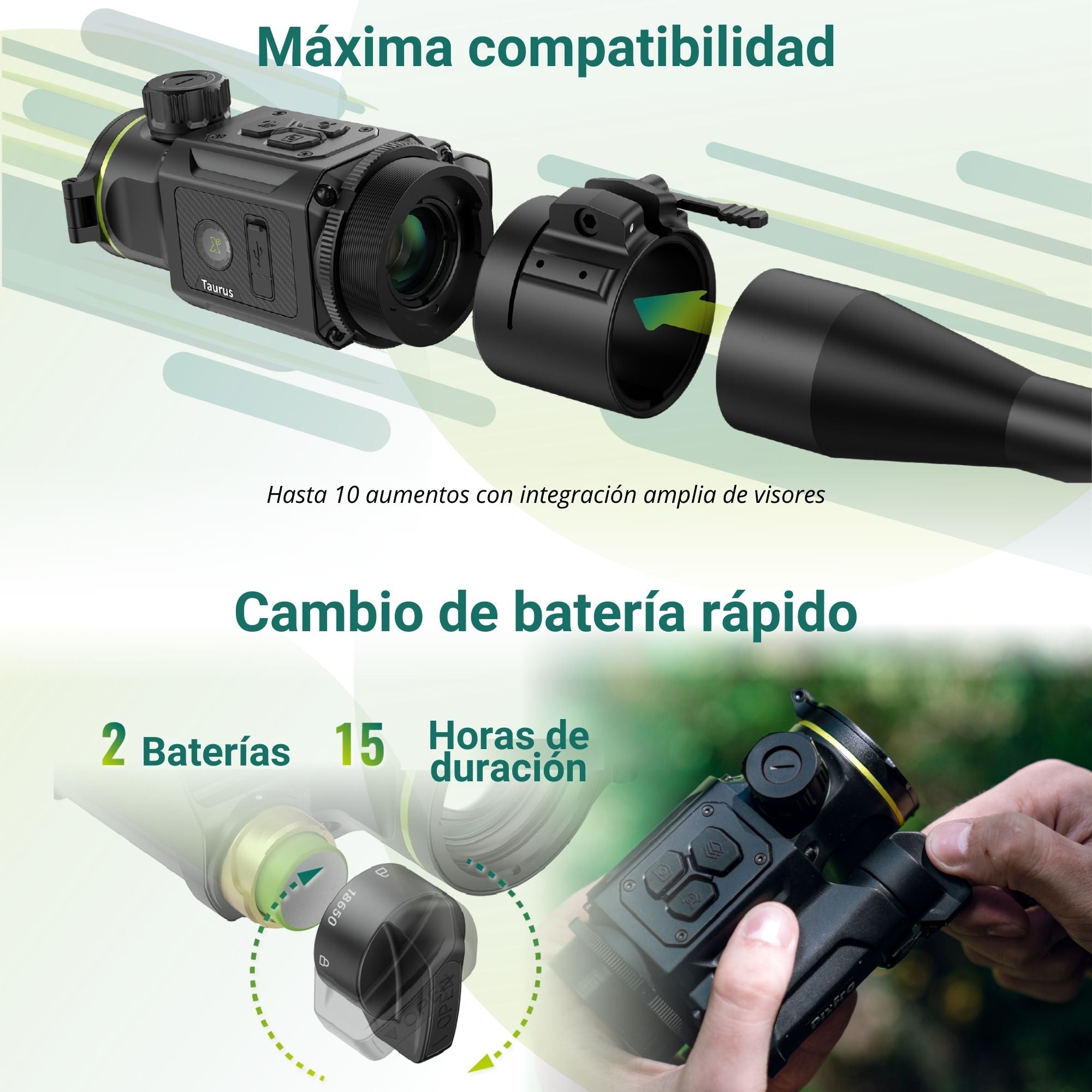 PIXFRA Taurus · Clip-on Térmico