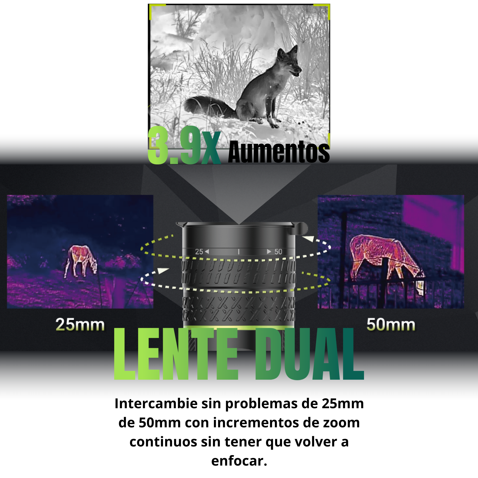 PIXFRA Sirius · Monocular Térmico