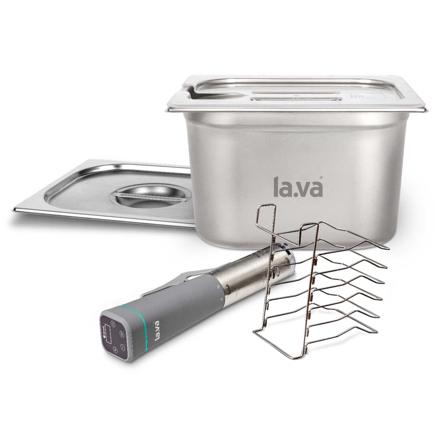Vacuum Cooking - XXL Sous Vide Set Stainless Steel