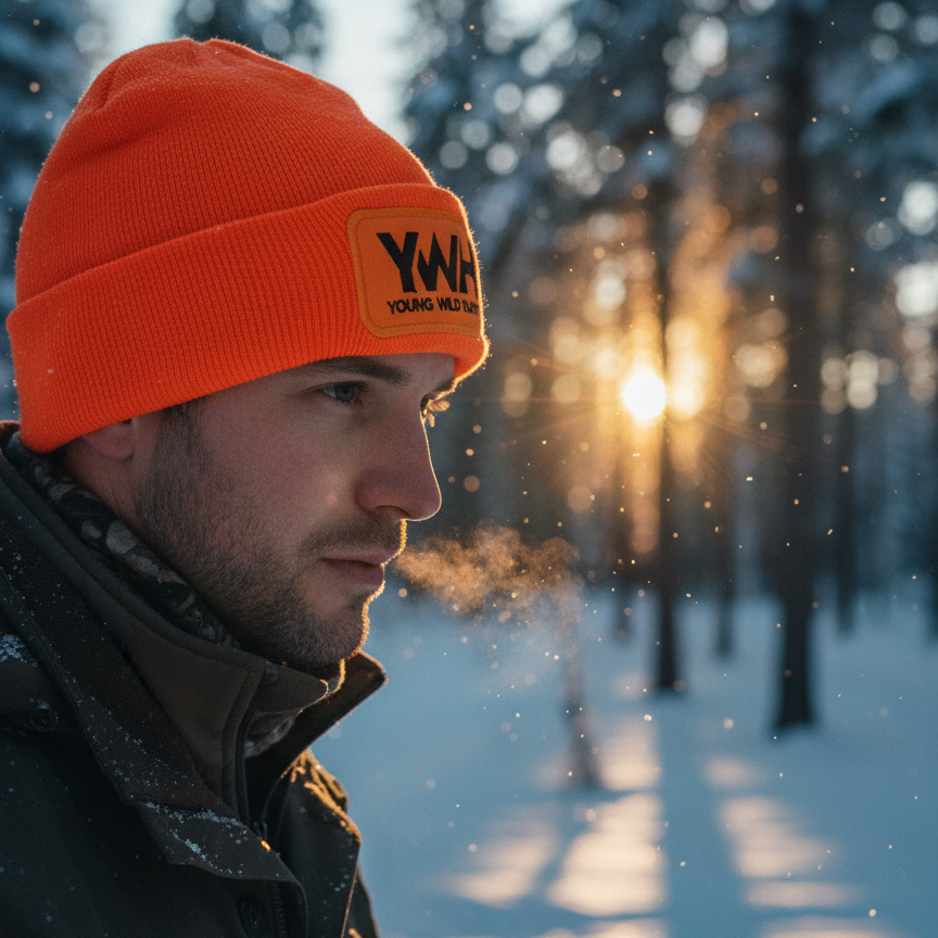 Gorro Naranja - Young Wild Hunters