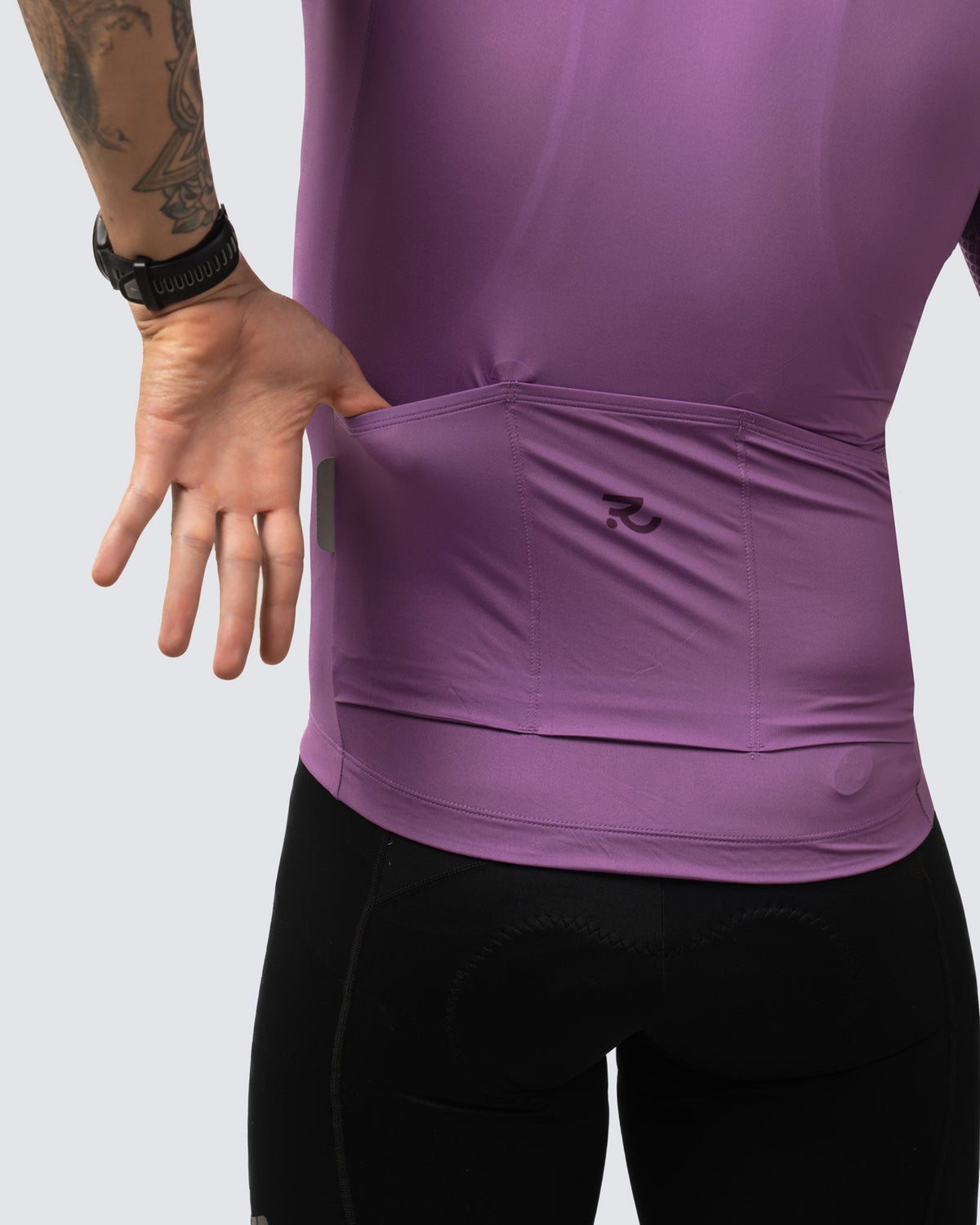 Maillot Paceline Hombre — Vivid Purple