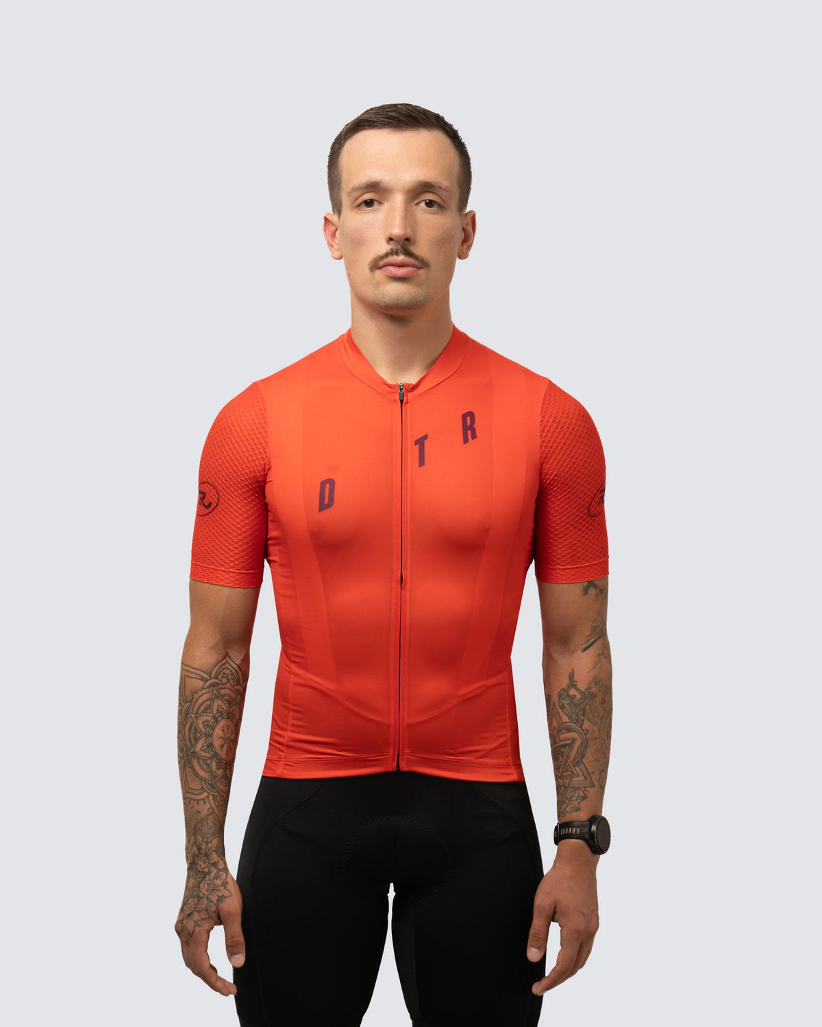 Maillot Paceline Hombre — Vivid Red
