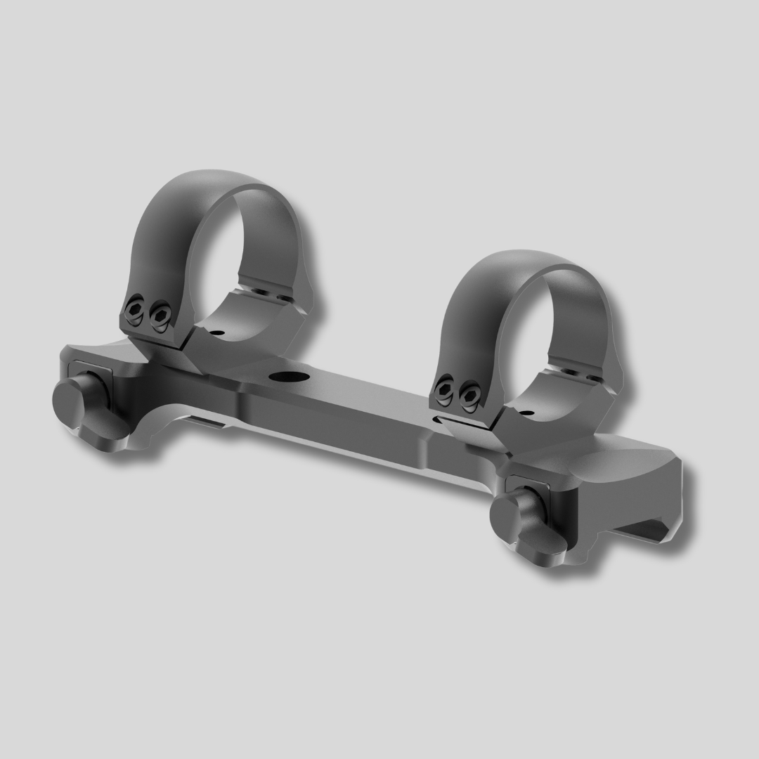 MONTURA QR MONOPIEZA MAKUICK MERKEL RX HELIX SWAROVSKI (2,5MM)