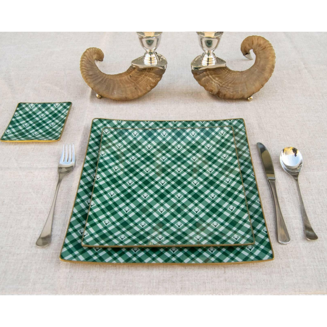 Set of plates Pictures and Deer Tellerwelt