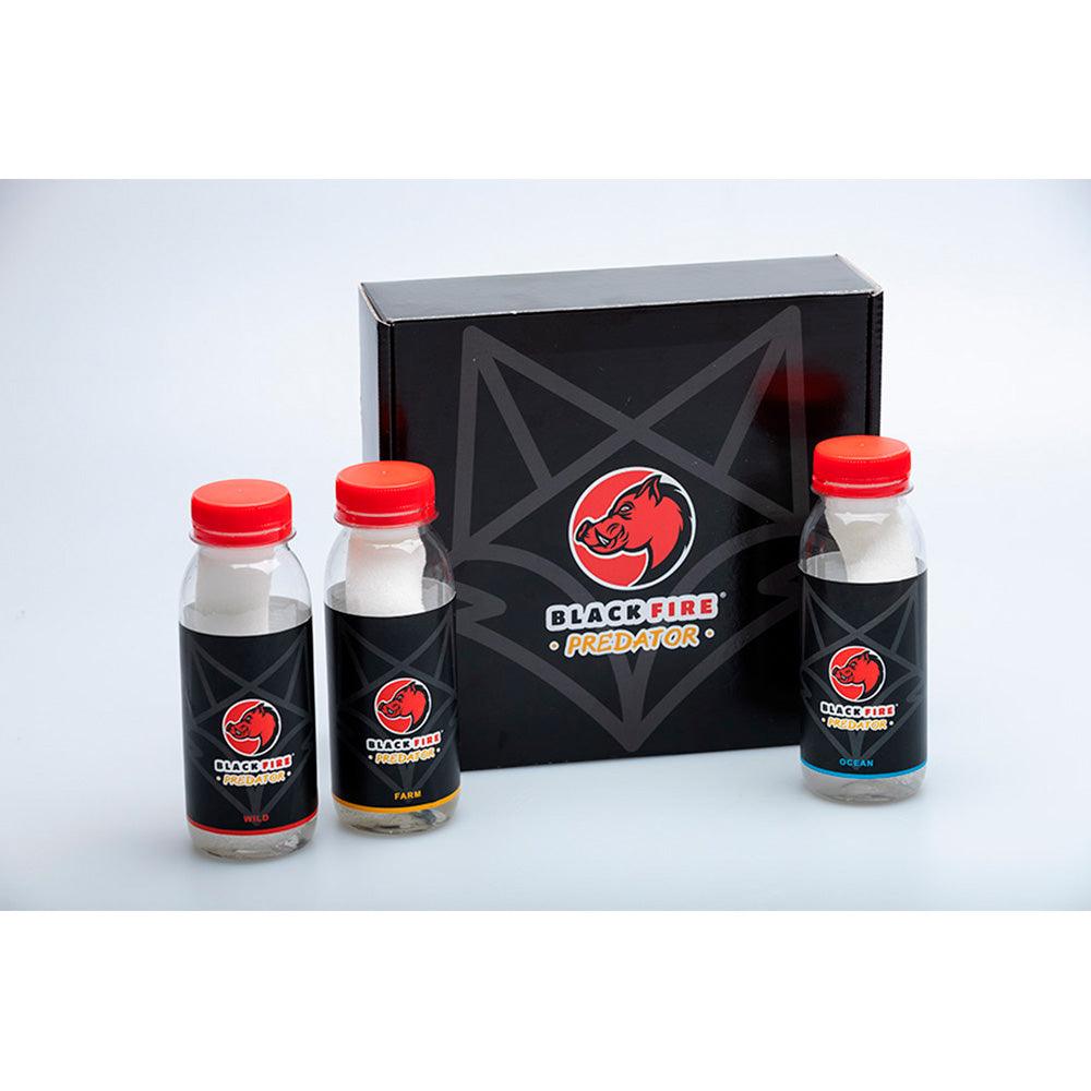 Black Fire Predator Pack 3 botellas - Young Wild Hunters