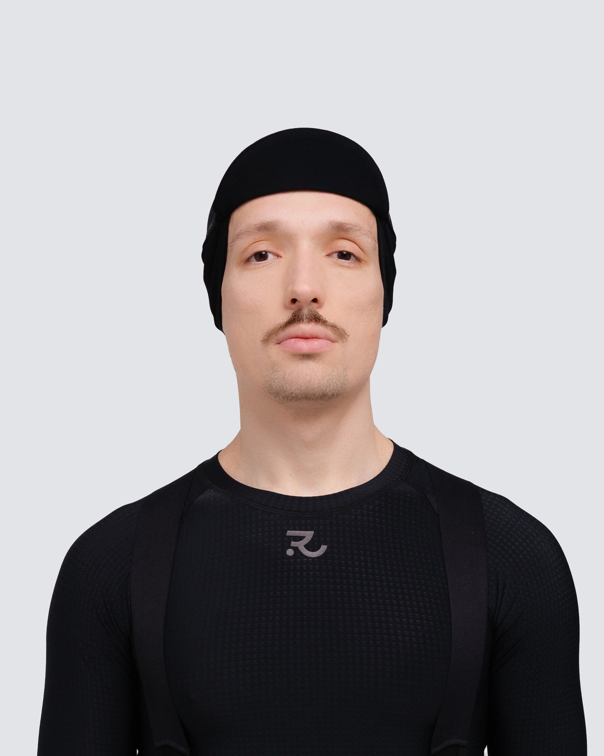 Gorra Térmica de Ciclismo con Visera — Racing Black