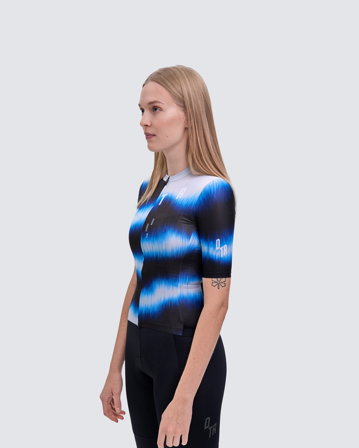 Maillot Resilience Mujer — Blue and Grey