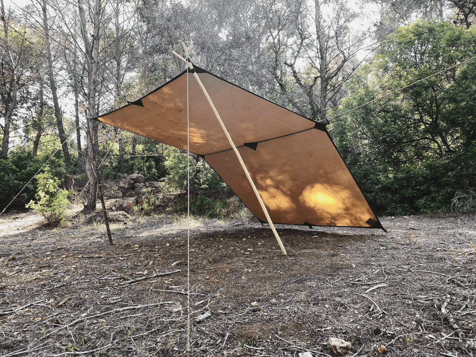Lona genuina de piel encerada Nessmuk - Young Wild Hunters