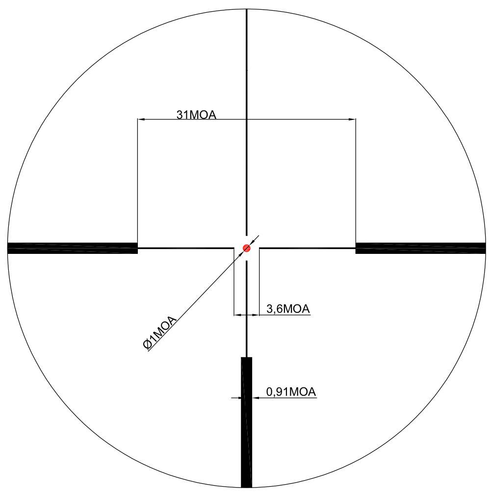 VISORES OCTA- 3-24X56 RETICULA 4A IR- NIKKO STIRLING