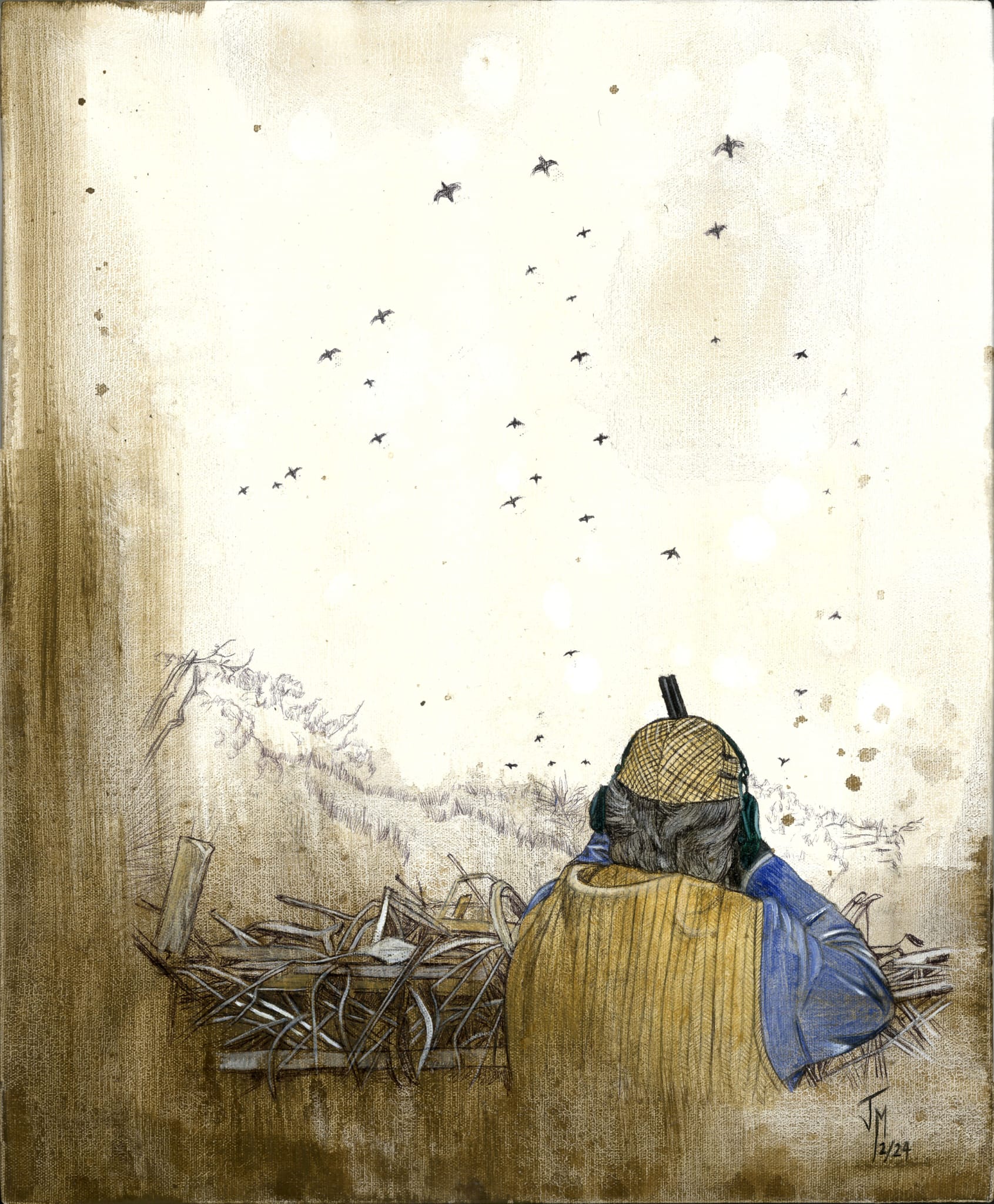 Partridge hunting (Reproduction)
