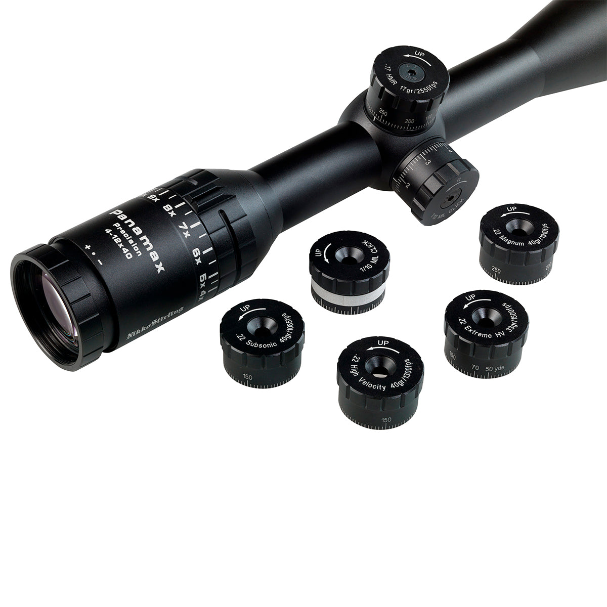 VISORES PANAMAX PRECISION 4-12X40 RETICULA: HMD- NIKKO STIRLING