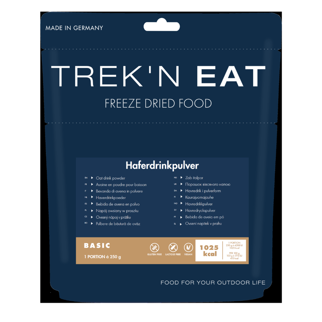 Bebida de avena en polvo Trek’n Eat