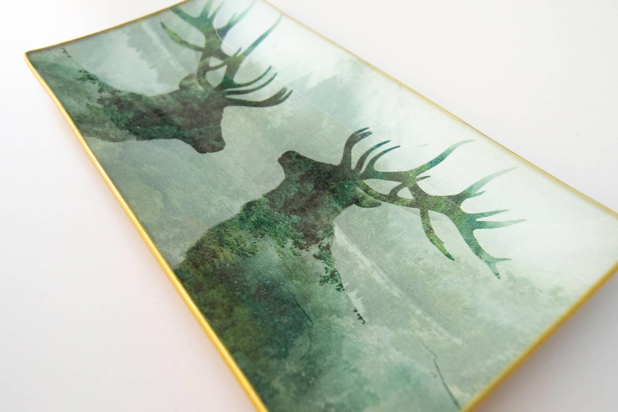 CIERVOS EN LA NIEBLA Bandeja Tellerwelt - Young Wild Hunters