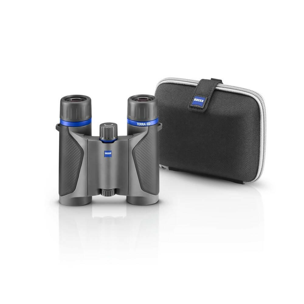 Prismáticos ZEISS Terra® ED 8x25 Grises con Funda