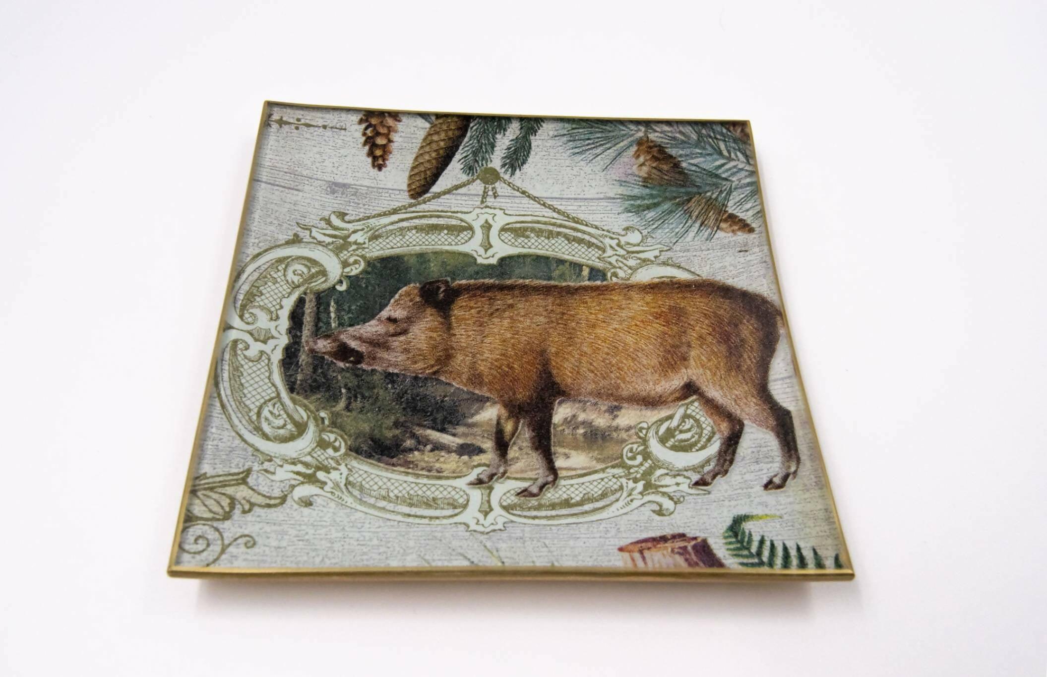 RETRATO SALVAJE Conjunto 4 piezas Tellerwelt - Young Wild Hunters