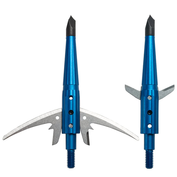 SWHACKER #269 LEVI MORGAN SERIES 2 BLADE 125 GRAIN 2.5″ CUT 3 PACK