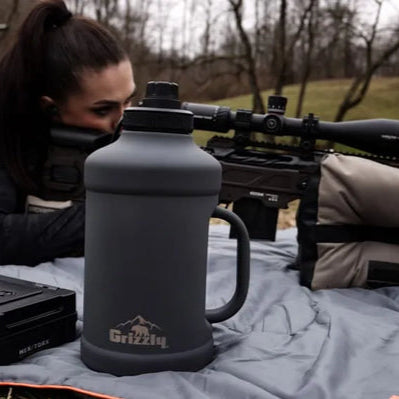 Grizzly 64oz Bottle with Handle