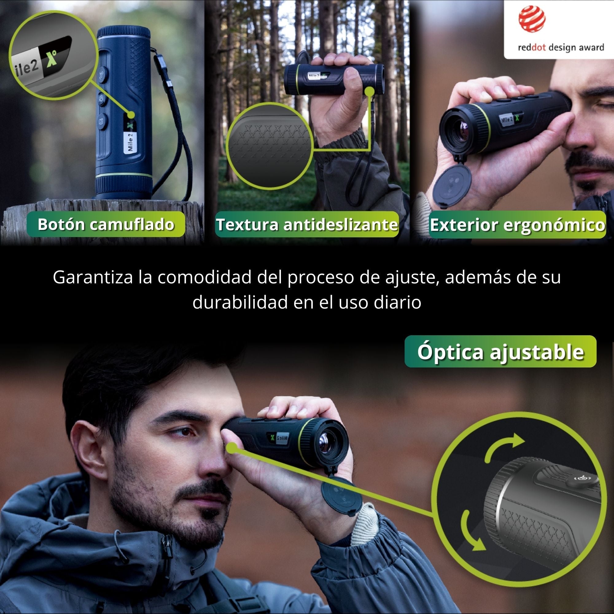 PIXFRA Mile 2 · Monocular Térmico