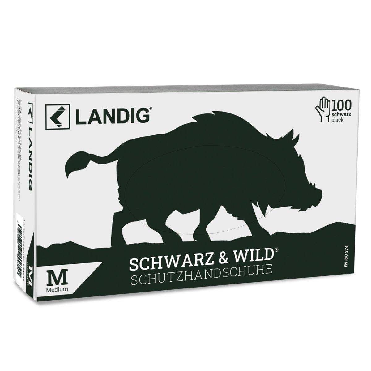 Black &amp; Wild Protective Gloves - Landig