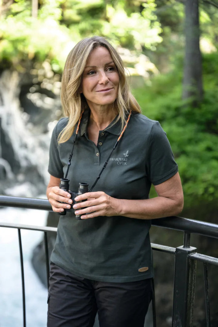 Swarovski Optik women's polo shirt