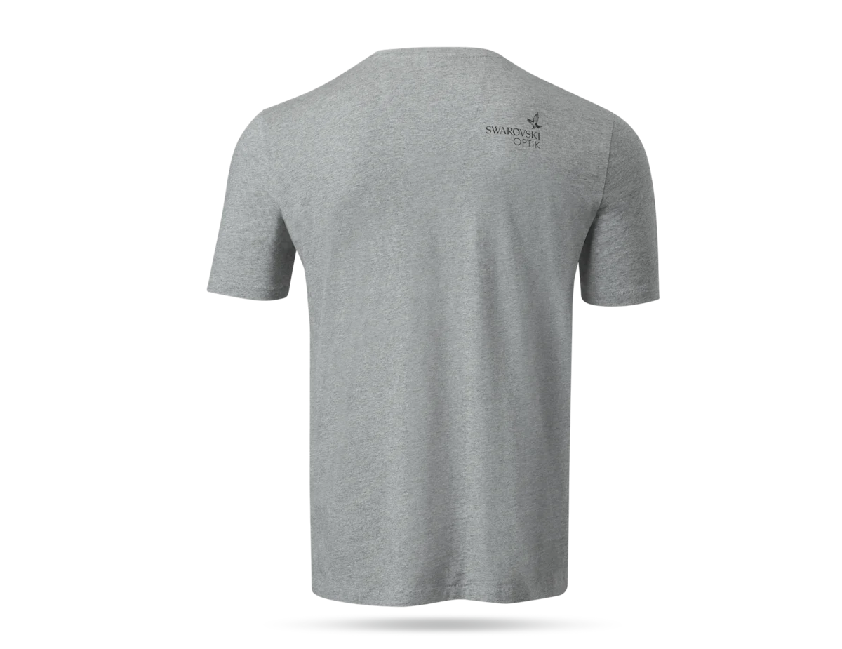 Men's T-shirt with Swarovski Optik birds 