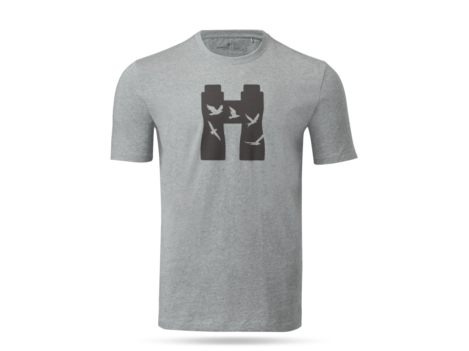 Men's T-shirt with Swarovski Optik birds 