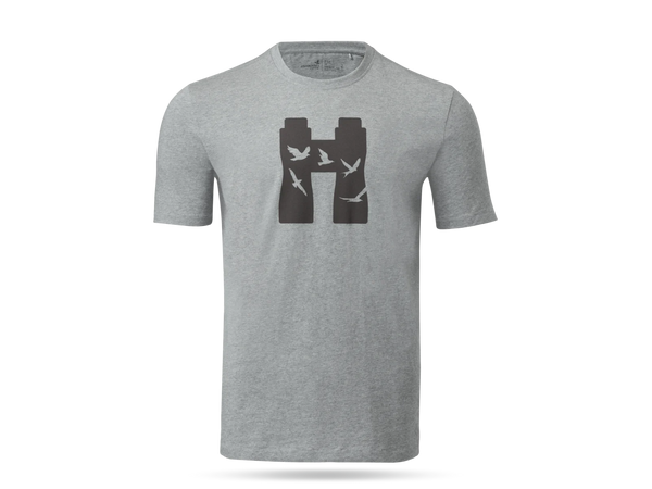 Men's T-shirt with Swarovski Optik birds 