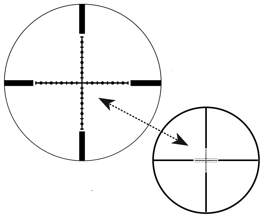 VISORES  MOUNT MASTER-3-9X40  RETICULA: HMD IR- NIKKO STIRLING