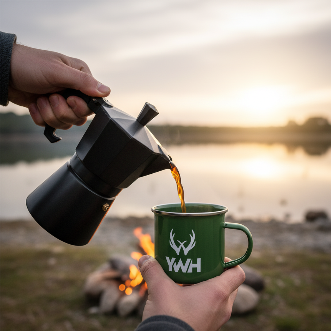 Taza de Camping de Acero Inoxidable