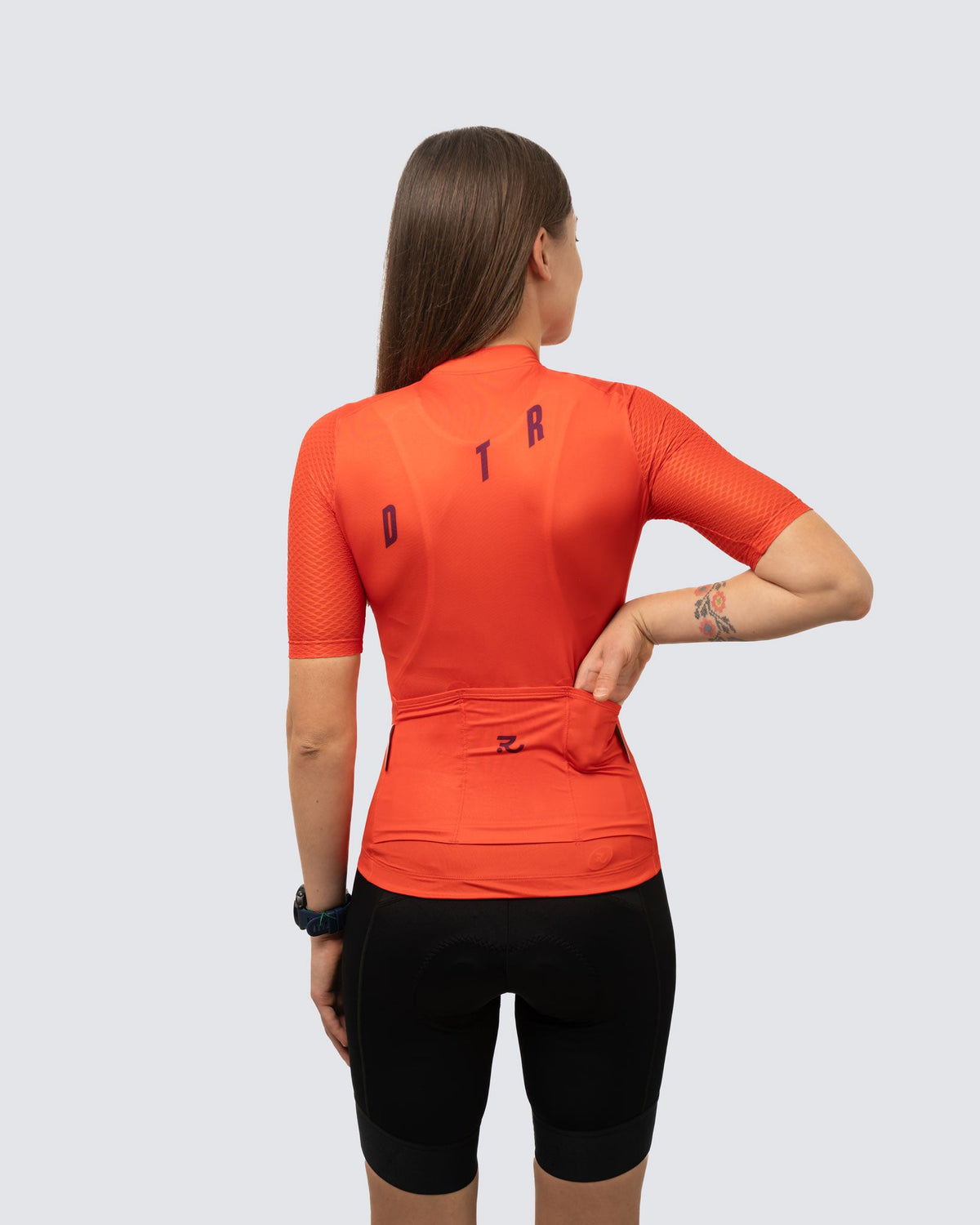 Maillot Paceline Mujer — Vivid Red