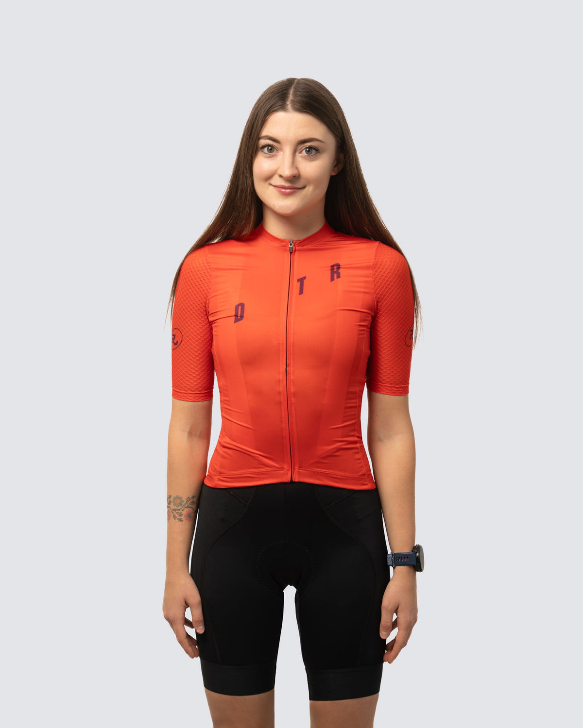 Maillot Paceline Mujer — Vivid Red