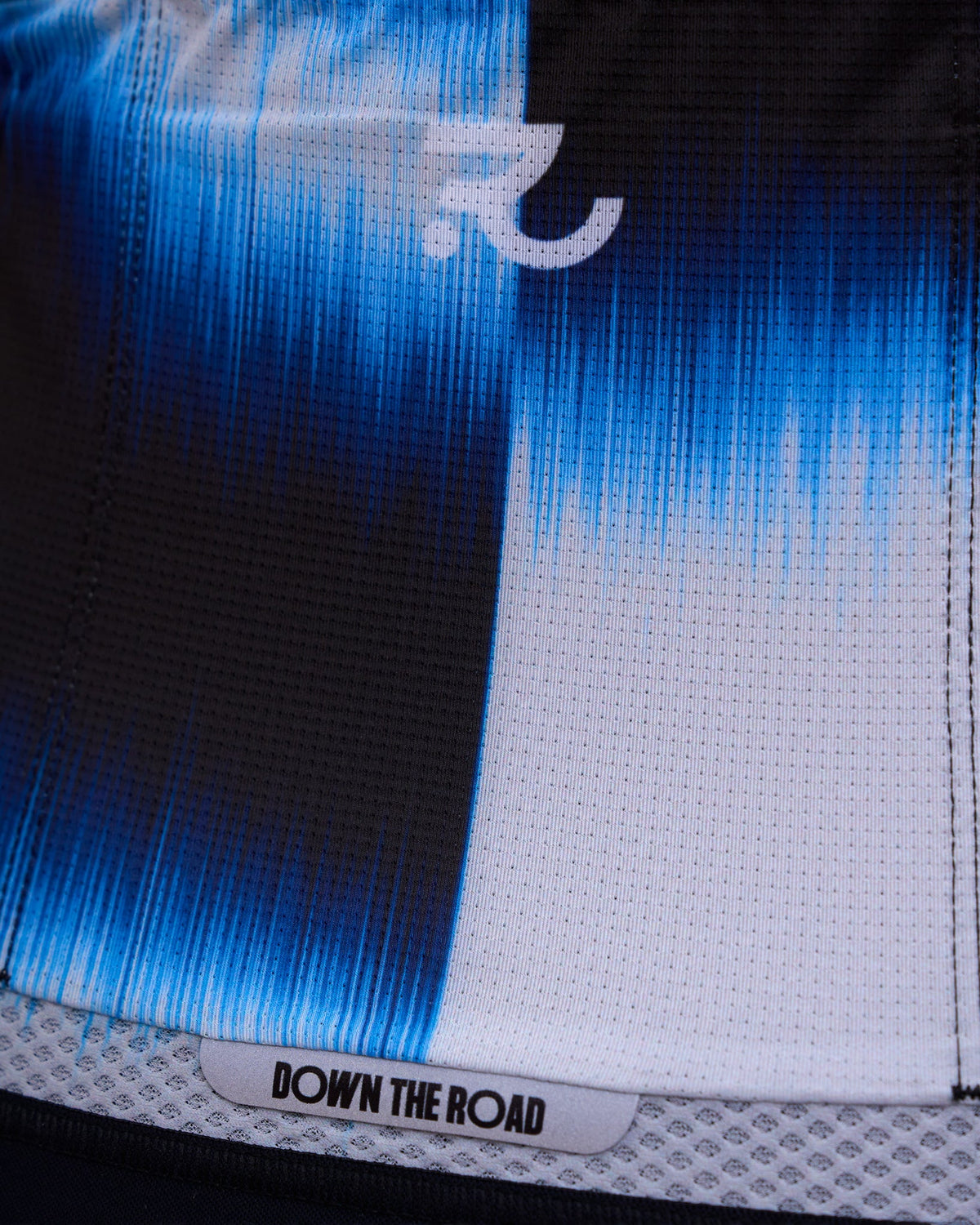 Maillot Manga Larga Resilience Hombre — Blue and Black