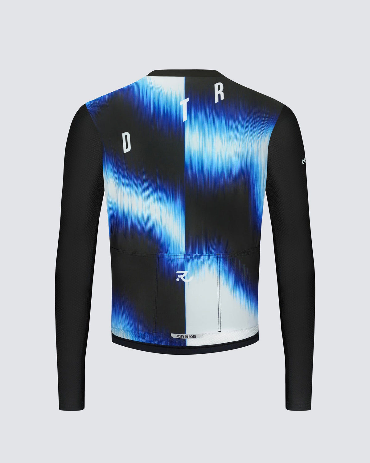 Maillot Manga Larga Resilience Hombre — Blue and Black