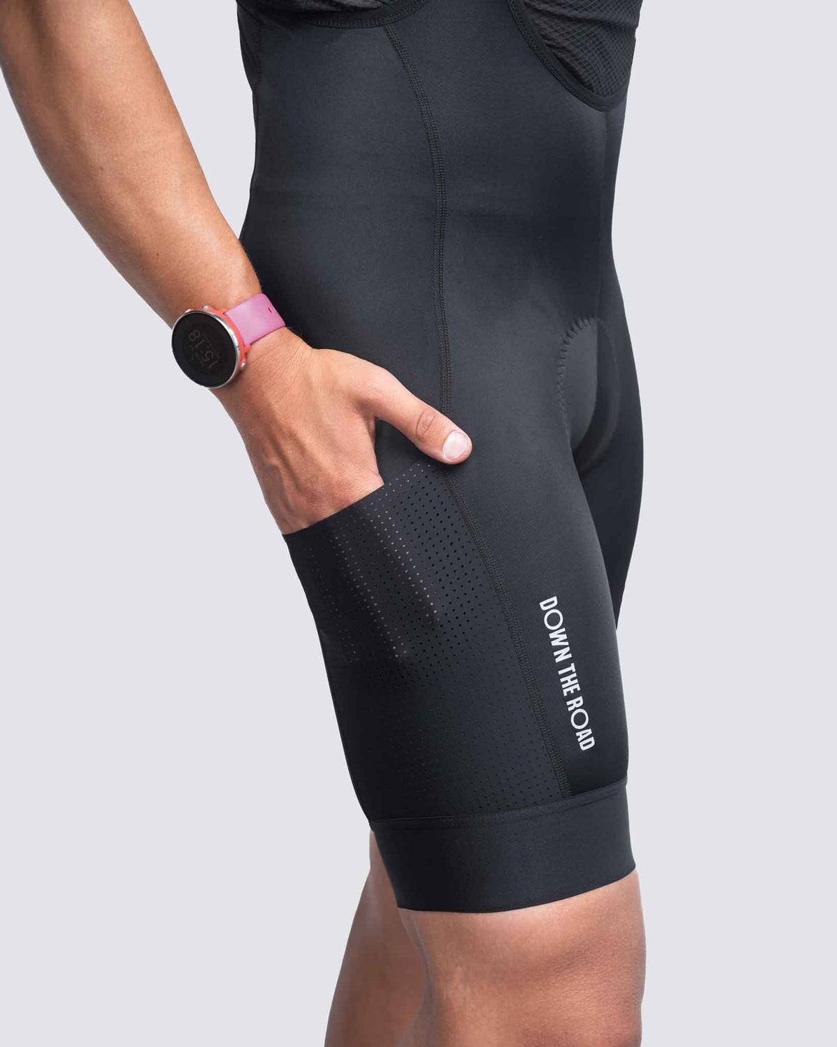 Culotte Gravel Cargo Hombre — Base Black