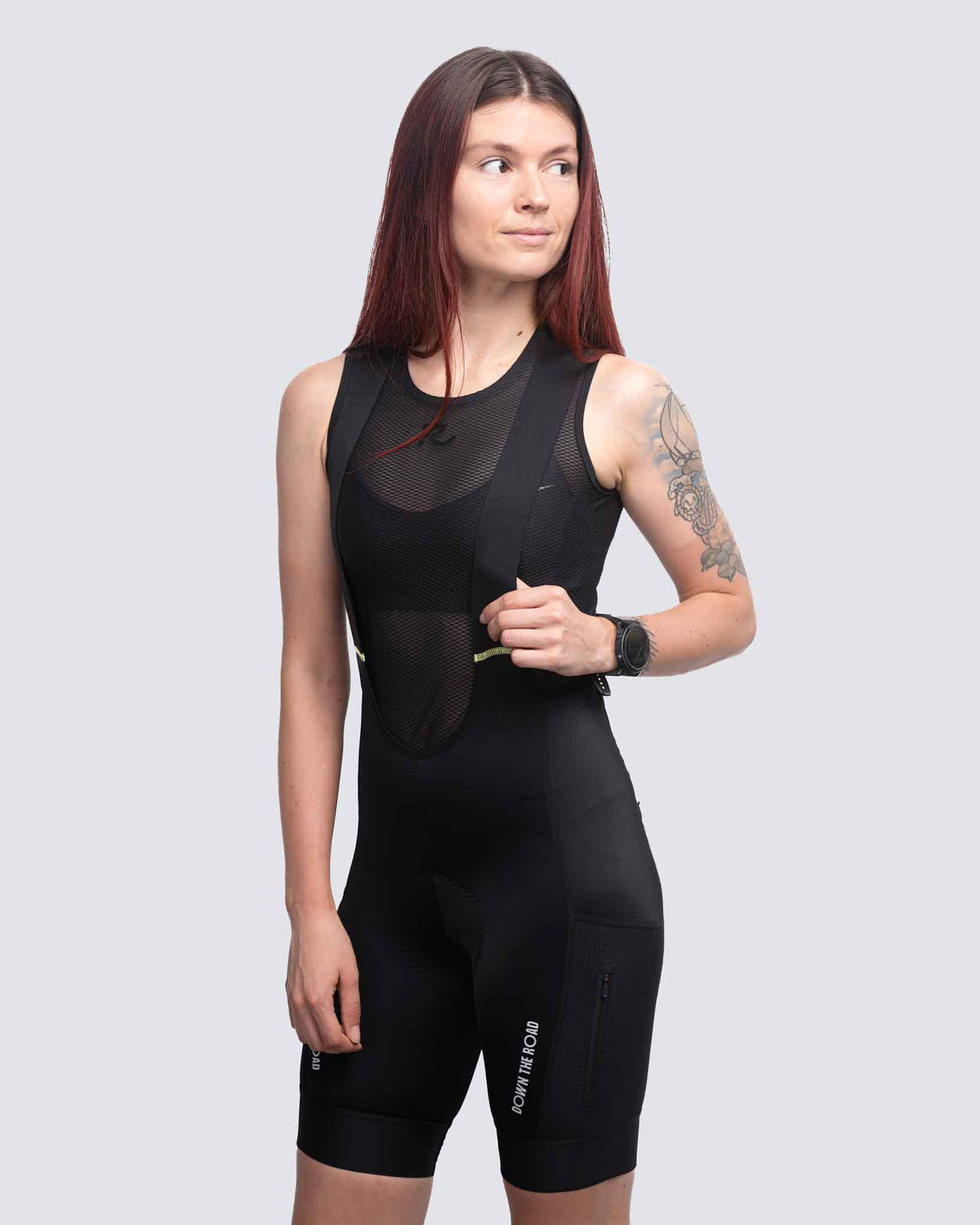 Culotte Gravel Cargo Mujer — Base Black