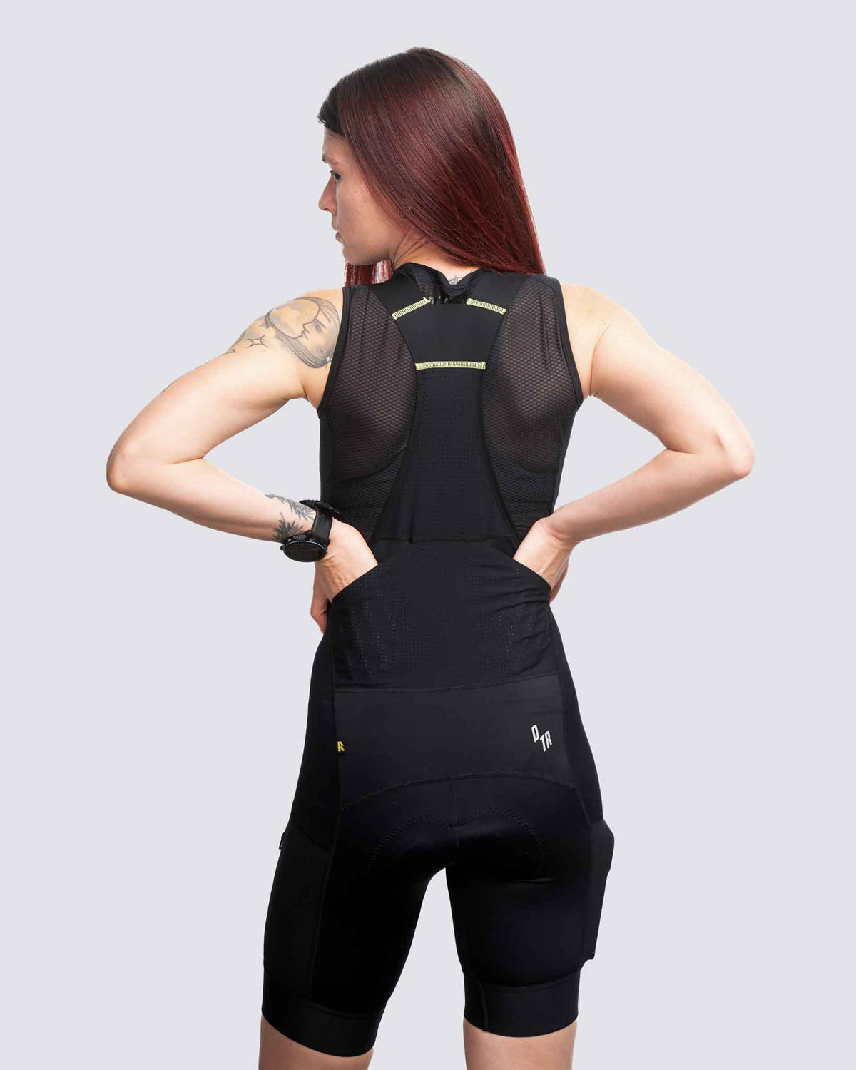 Culotte Gravel Cargo Mujer — Base Black