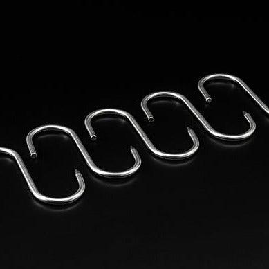 GANCHO EN FORMA DE «S» ACERO INOXIDABLE