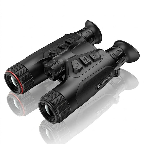 Multispectral Binoculars with Rangefinder + IR 850nm HABROK 4K HE25L HIKMICRO