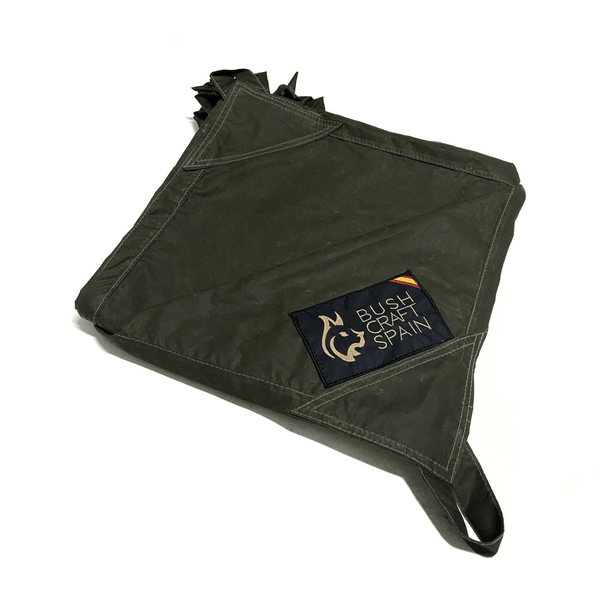 10x10 Foot Bushcraft Spain Waxed Leather Tarp