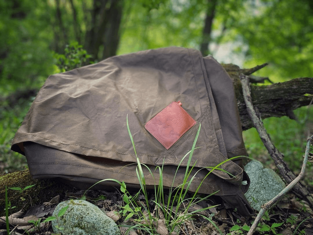 Lona genuina de piel encerada Nessmuk - Young Wild Hunters