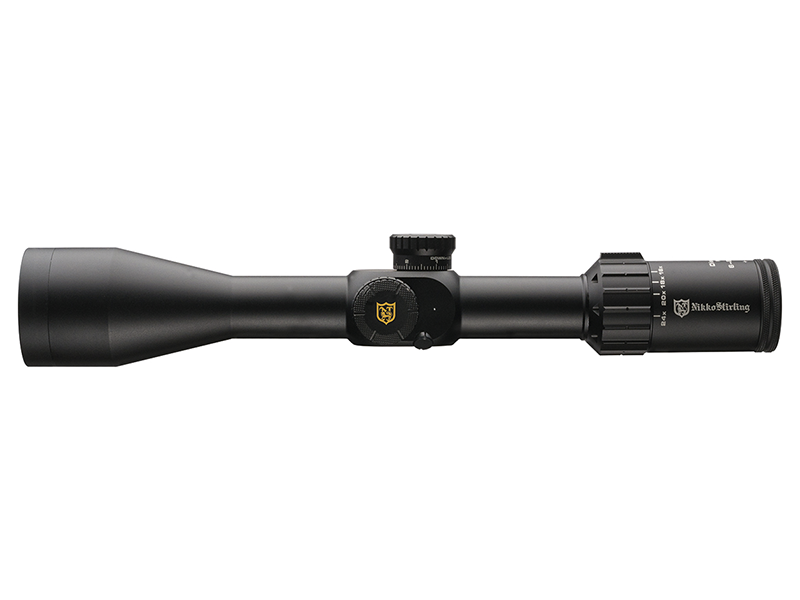 Visor Nikko Stirling Diamond Primer Plano Focal 6-24x50 de 30mm con retícula Skeleton HMD IR