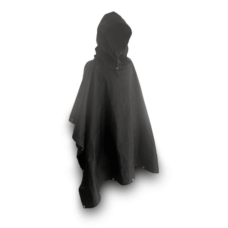 Oilskin Poncho Shelter - Young Wild Hunters