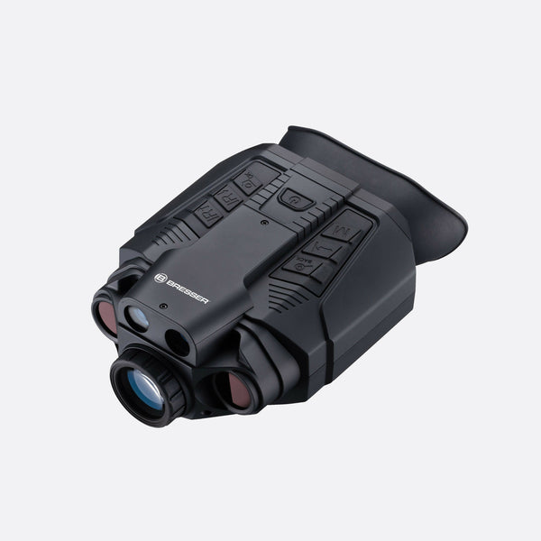 Bresser Explorer Night Vision Binoculars - 200RF with Rechargeable Battery and Bresser Rangefinder