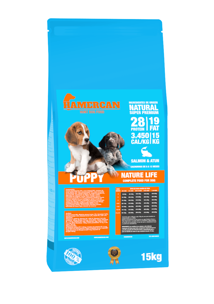 Pack Hamercan - Pienso + Pack Perro - Young Wild Hunters
