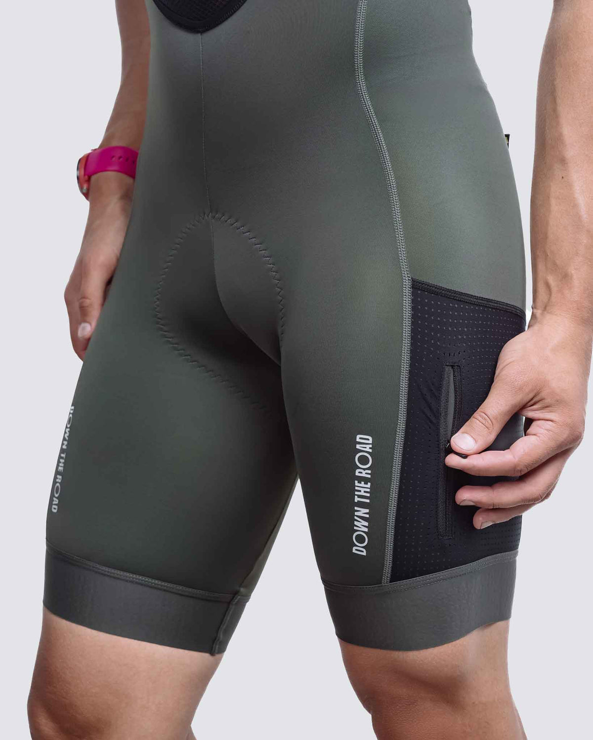 Culotte Gravel Cargo Hombre — Forest Green