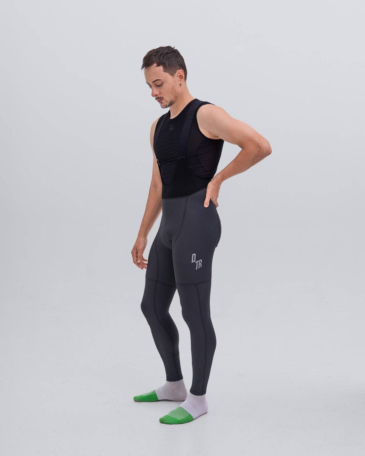 Culotte Largo Elite Hombre — Stone Grey