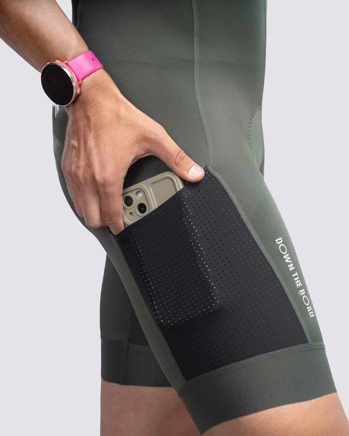 Culotte Gravel Cargo Hombre — Forest Green