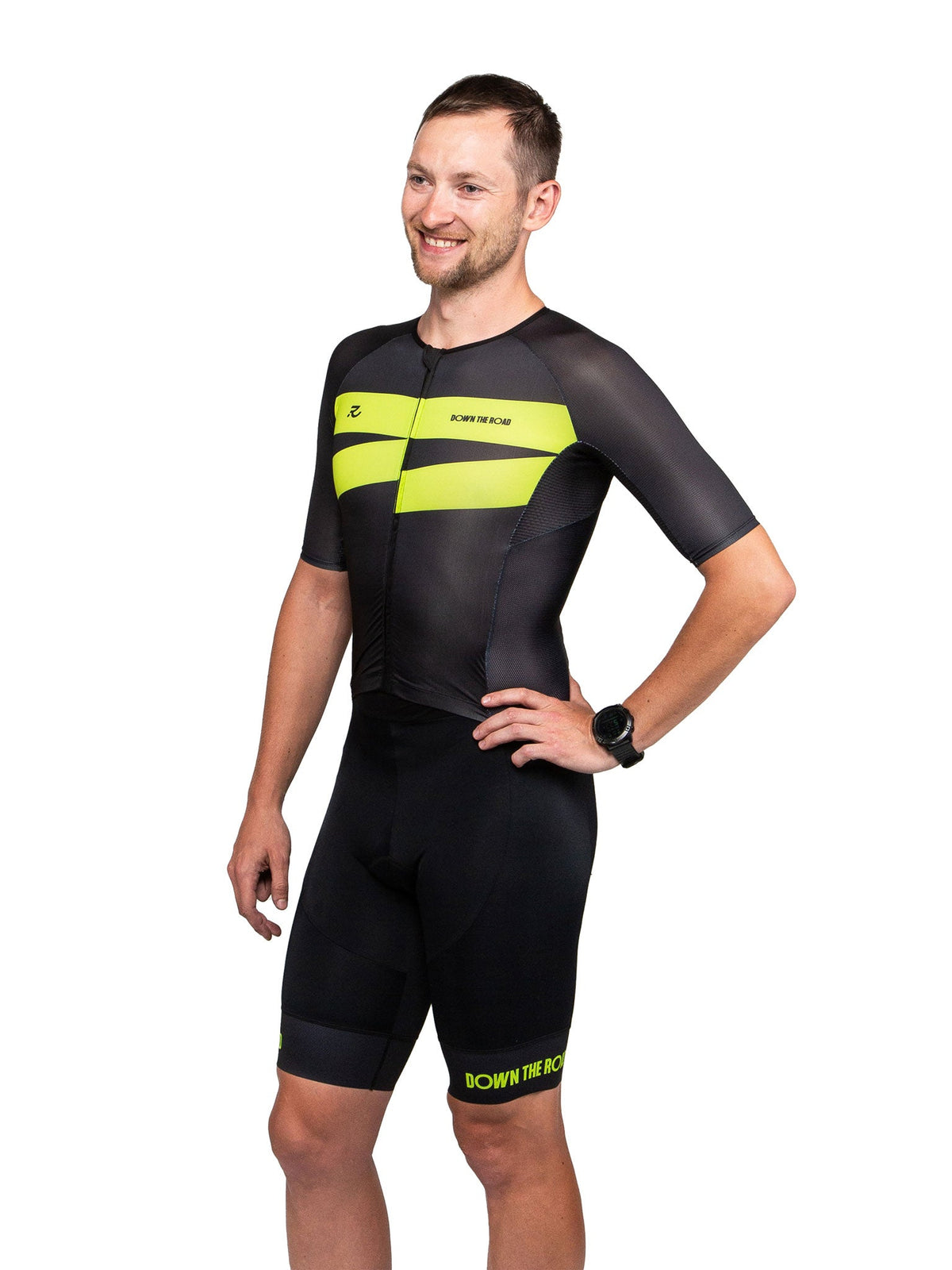 Tritraje Breakaway Hombre — Neon Green