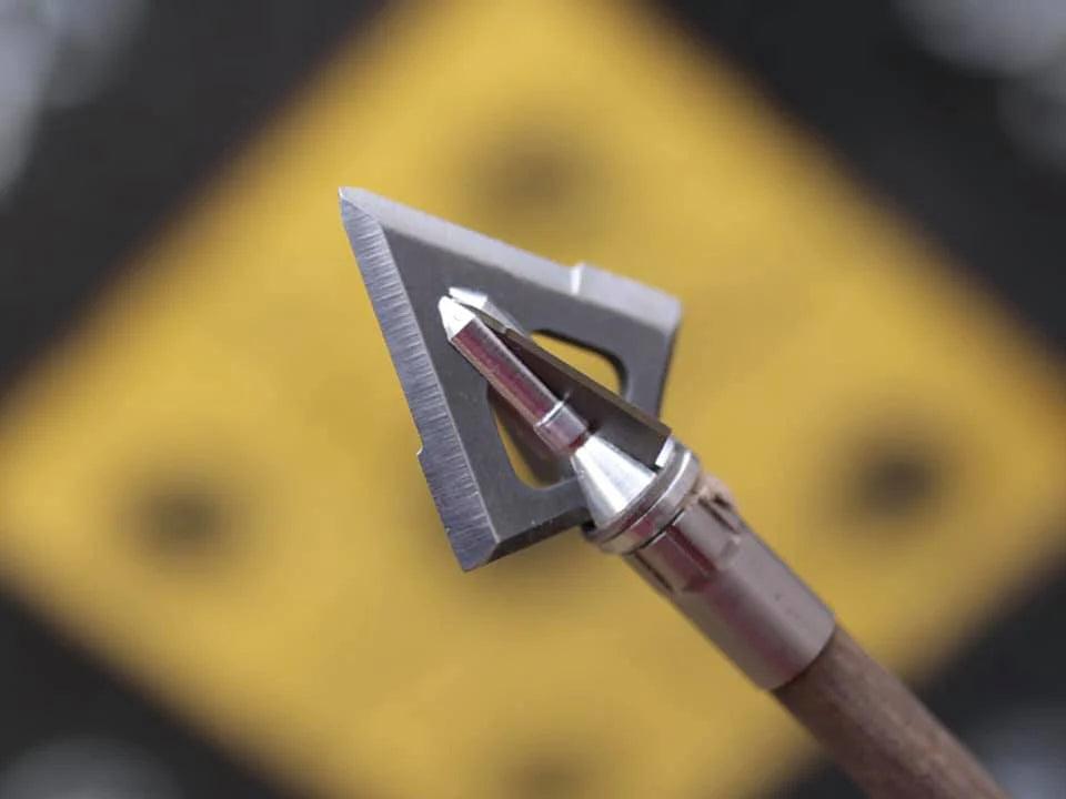 SWHACKER #254 RAZOR FIXED 4-BLADE 100 GRAIN 1″ CUT 3 PACK - Young Wild Hunters