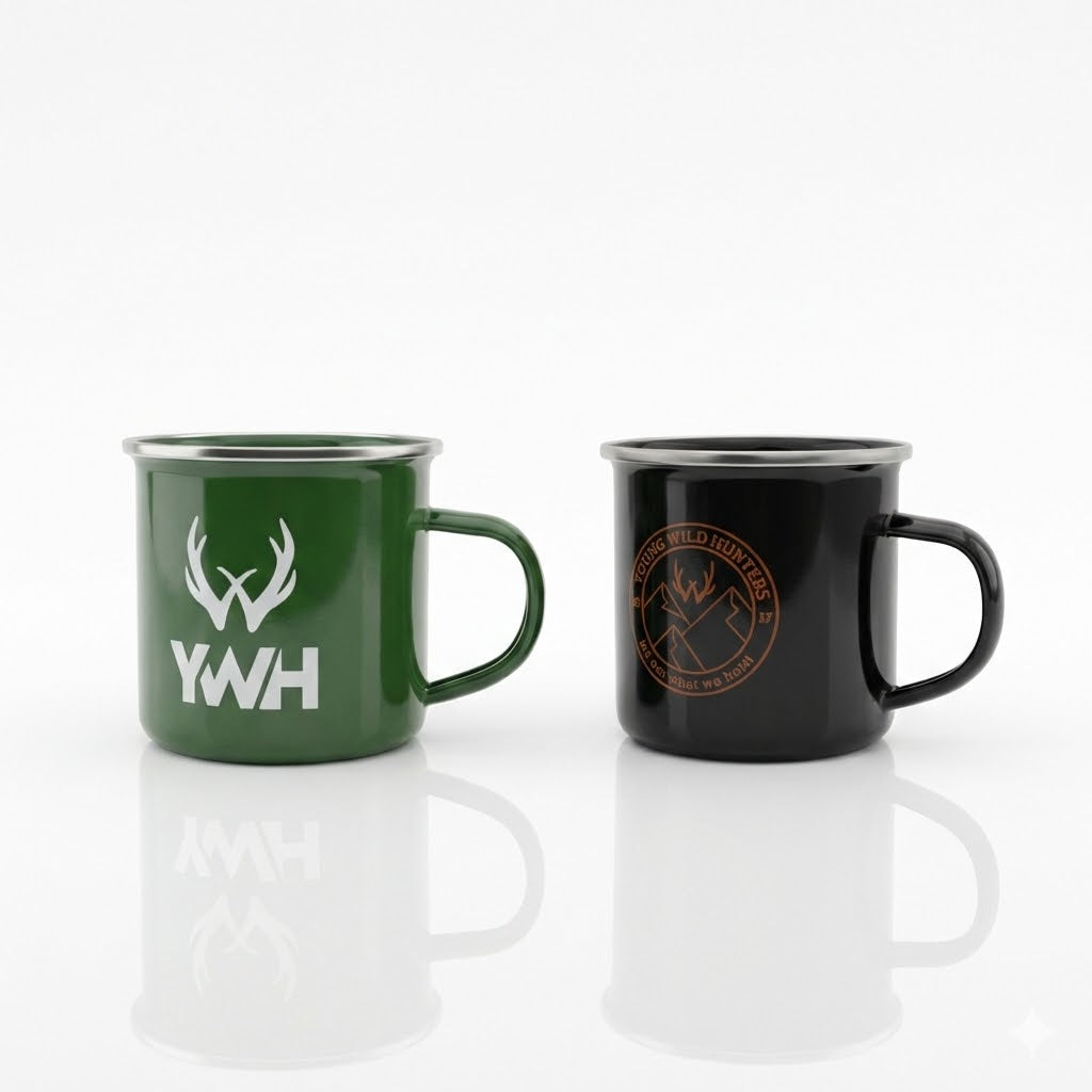 Young Wild Hunters Camping Mug 
